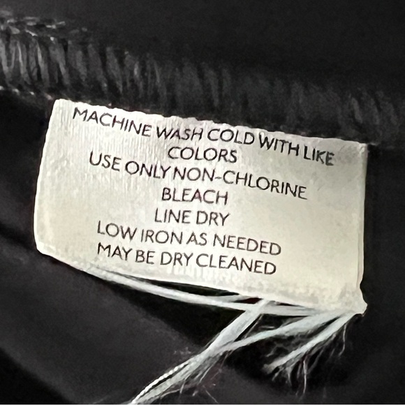 Anthropologie Maeve Slim Flare Pants Black Size 4 Ponte Minimalist Contemporary - Picture 12 of 16